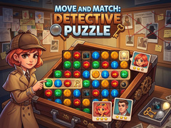 Гульня Move and Match: Detective Puzzle
