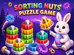 Гульня Sorting Nuts Puzzle Game