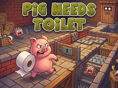Гульня Pig Needs Toilet