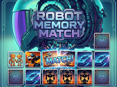 Гульня Robot Memory Match