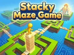Гульня Stacky Maze Game