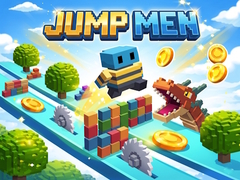 Гульня Jump men