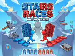 Гульня Stairs Races For Two Players