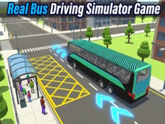 Гульня Real Bus Driving Simulator Game