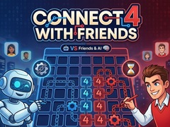 Гульня Connect 4 with Friends