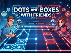 Гульня Dots and Boxes with Friends