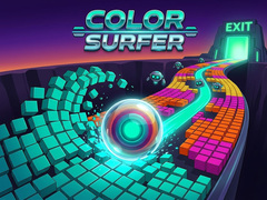 Гульня Color Surfer