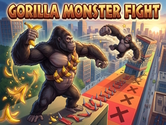Гульня Gorilla Monster Fight