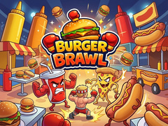 Гульня Burger Brawl