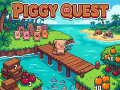 Гульня Piggy Quest