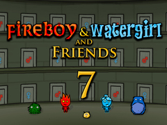 Гульня Fireboy & Watergirl 7: and Friends