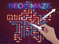 Гульня Neon Maze