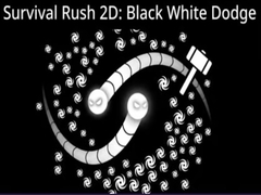 Гульня Survival Rush 2D: Black White Dodge