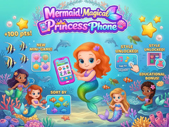 Гульня Mermaid Magical Princess Phone