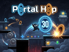 Гульня Portal Hop