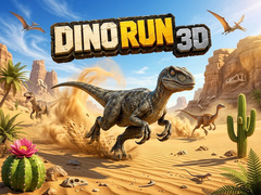 Гульня Dino Run 3D