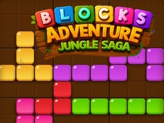 Гульня Blocks Adventure Jungle Saga