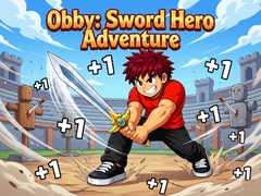 Гульня Obby: Sword Hero Adventure