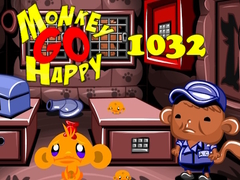 Гульня Monkey Go Happy Stage 1032