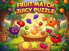 Гульня Fruit Match Juicy Puzzle