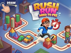 Гульня Rush Run: Need to Pee