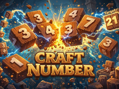 Гульня Craft Number