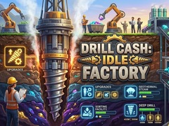 Гульня Drill Cash: Idle Factory