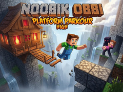 Гульня Noobik Obbi: Platform Parkour High