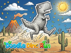 Гульня Doodle Dino Run