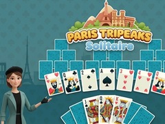 Гульня Tripeaks Paris Solitaire