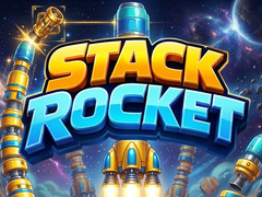 Гульня Stack Rocket