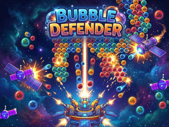 Гульня Bubble Defender