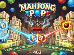 Гульня Mahjong Pop