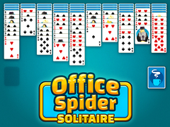 Гульня Office Spider Solitaire