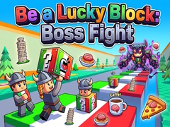 Гульня Be a Lucky Block: Boss Fight