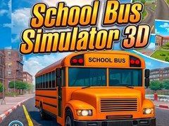 Гульня School Bus Simulator 3D