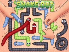 Гульня Snake Out