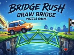 Гульня Bridge Rush - Draw Bridge Puzzle Game