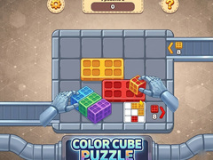 Гульня Color Cube Puzzle