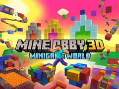Гульня Mine Obby 3D Minigame World