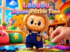 Гульня Labubu Jigsaw Puzzle Time