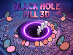 Гульня Black Hole Fill 3D