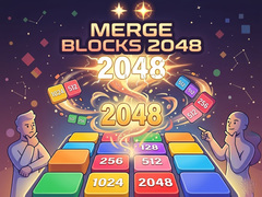 Гульня Merge Blocks 2048