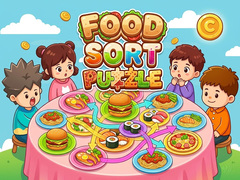 Гульня Food Sort Puzzle