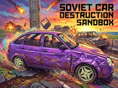 Гульня Soviet Car Destruction Sandbox
