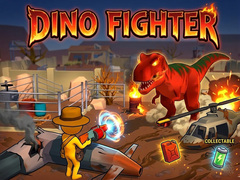 Гульня Dino Fighter