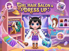 Гульня Girl Hair Salon & Dress Up