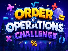 Гульня Order Of Operation Challenge