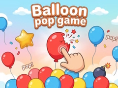 Гульня Balloon pop game