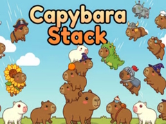 Гульня Capybara Stack
